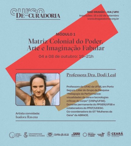 Mac Dragão e Ica/UFC iniciam primeiro módulo do curso “De-Curadoria”