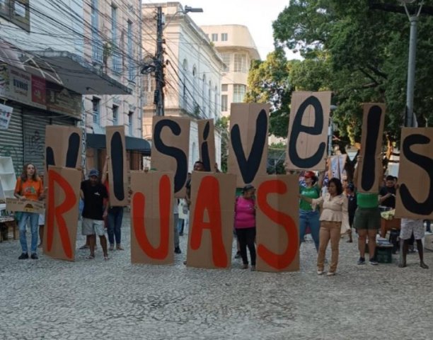 Dragão do Mar e parceiros realizam ato para marcar o Dia Nacional de Luta da População em Situação de Rua
