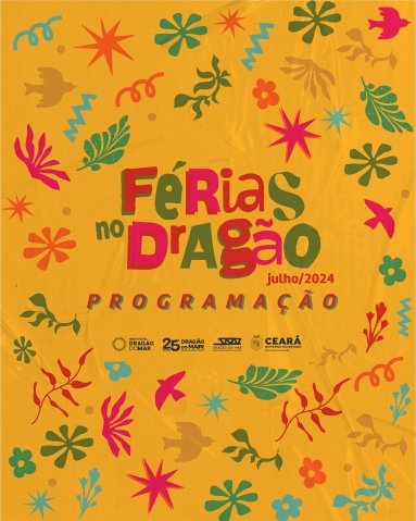 Espetáculos cênicos, shows, atividades infantis, encerramento de exposições e sessões de cinema e planetário animam mais um Férias no Dragão